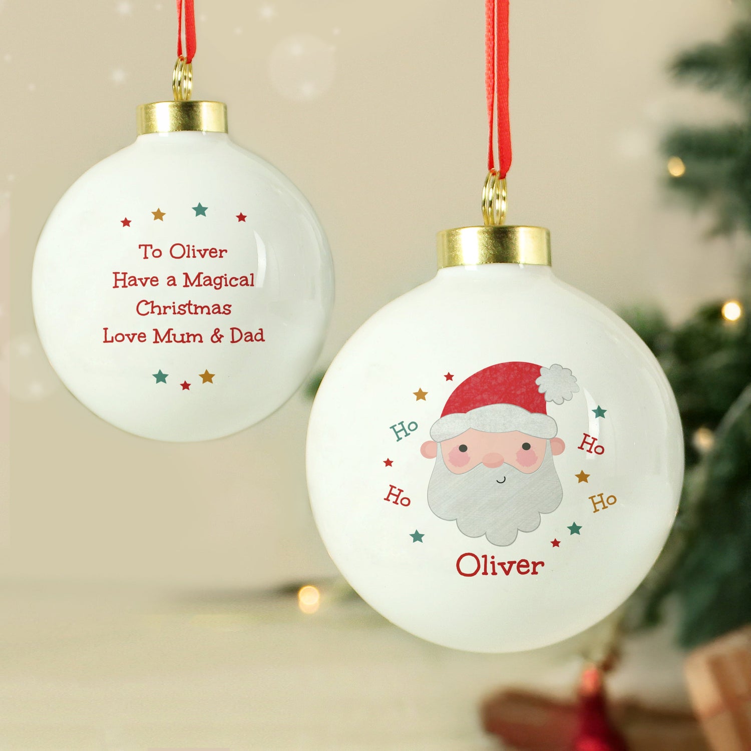 Personalised Baubles And Christmas Decorations