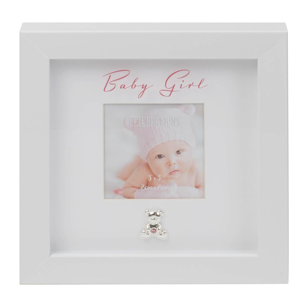 Baby Girl Box Photo Frame
