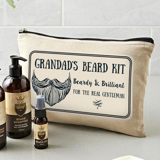 Personalised Beardy & Brilliant Beard Kit