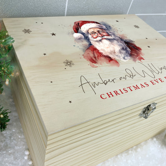 Personalised Traditional Santa Christmas Eve Box - 5 Sizes