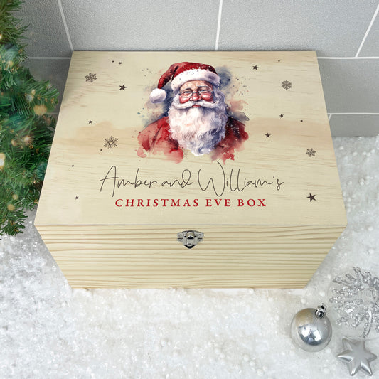 Personalised Traditional Santa Christmas Eve Box - 5 Sizes