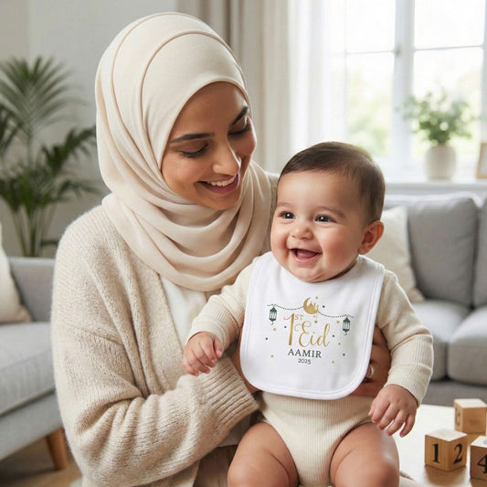 Personalised 1st Eid Bib