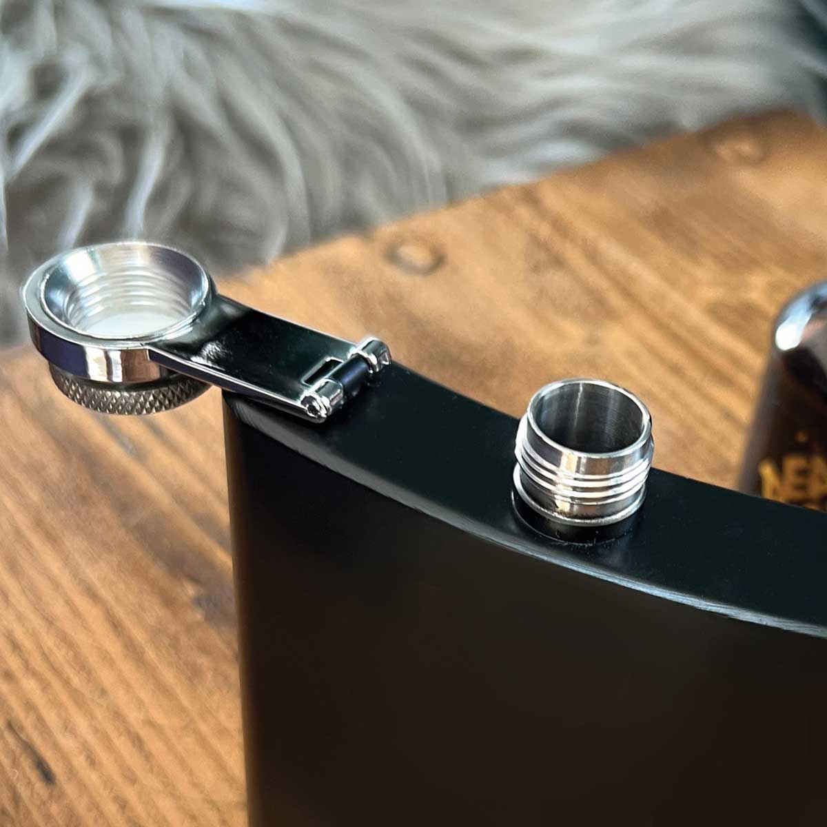 Personalised Engraved Wedding Tuxedo Special Occasion Hip Flask 6oz