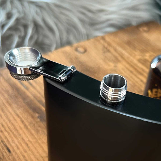 Personalised Engraved Wedding Shirt & Jacket Special Occasion Hip Flask 6oz