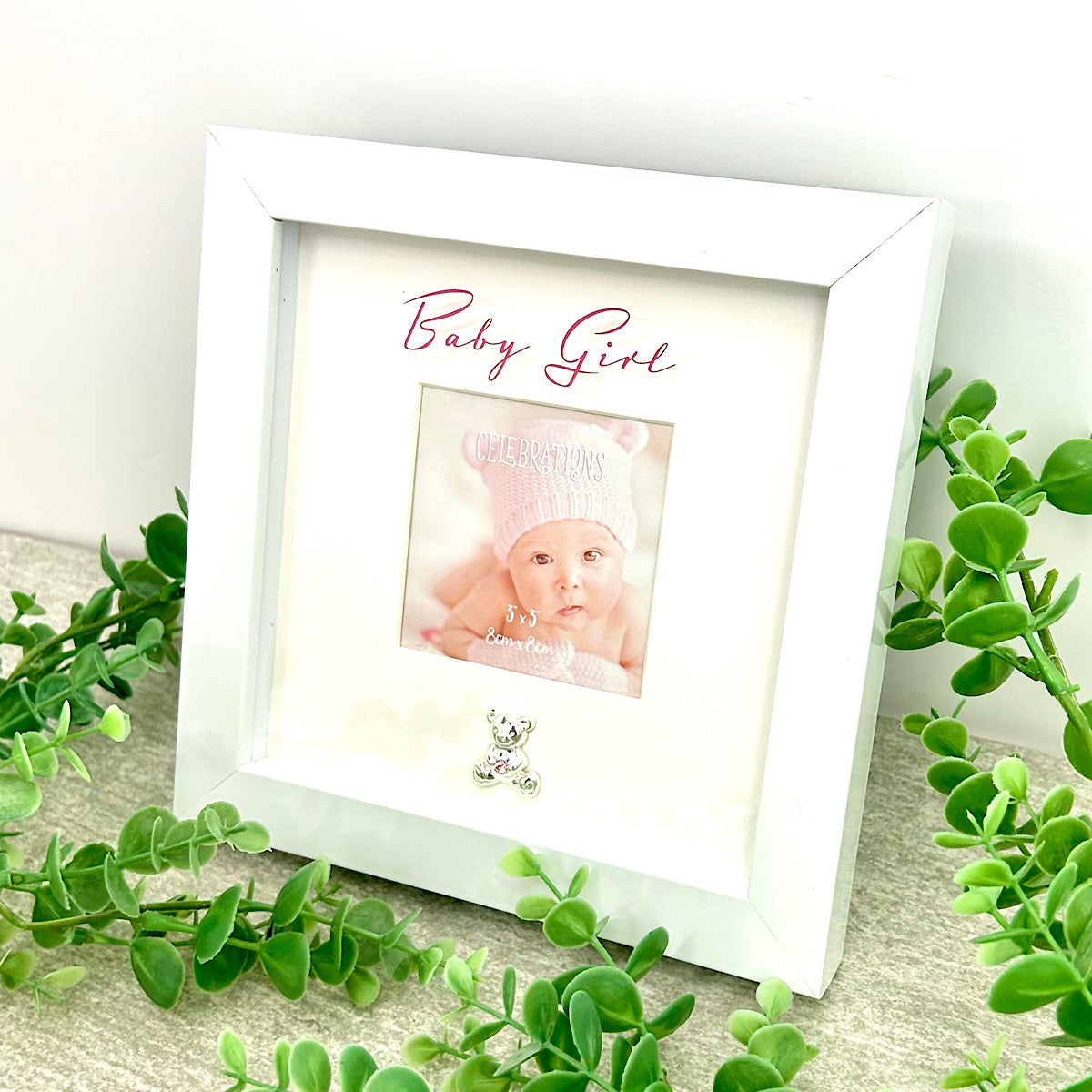 Baby Girl Box Photo Frame