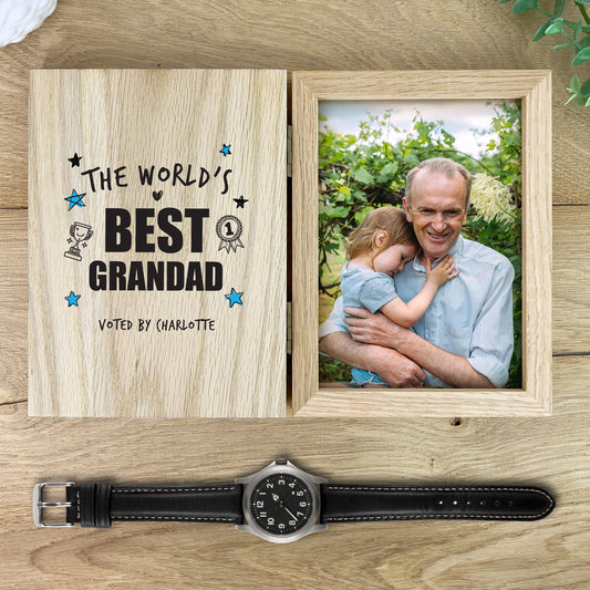 Personalised The World's Best.... Book Photo Frame