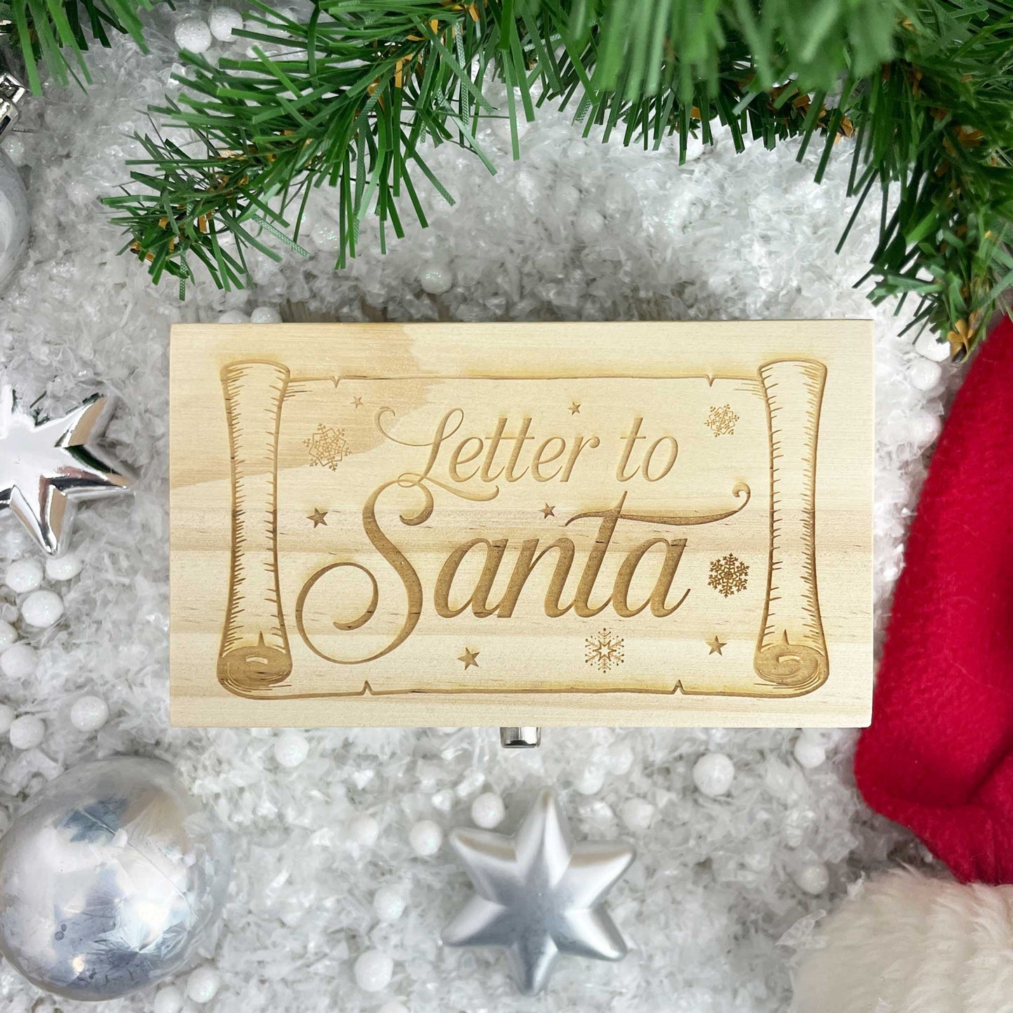 Scroll Letter To Santa Box
