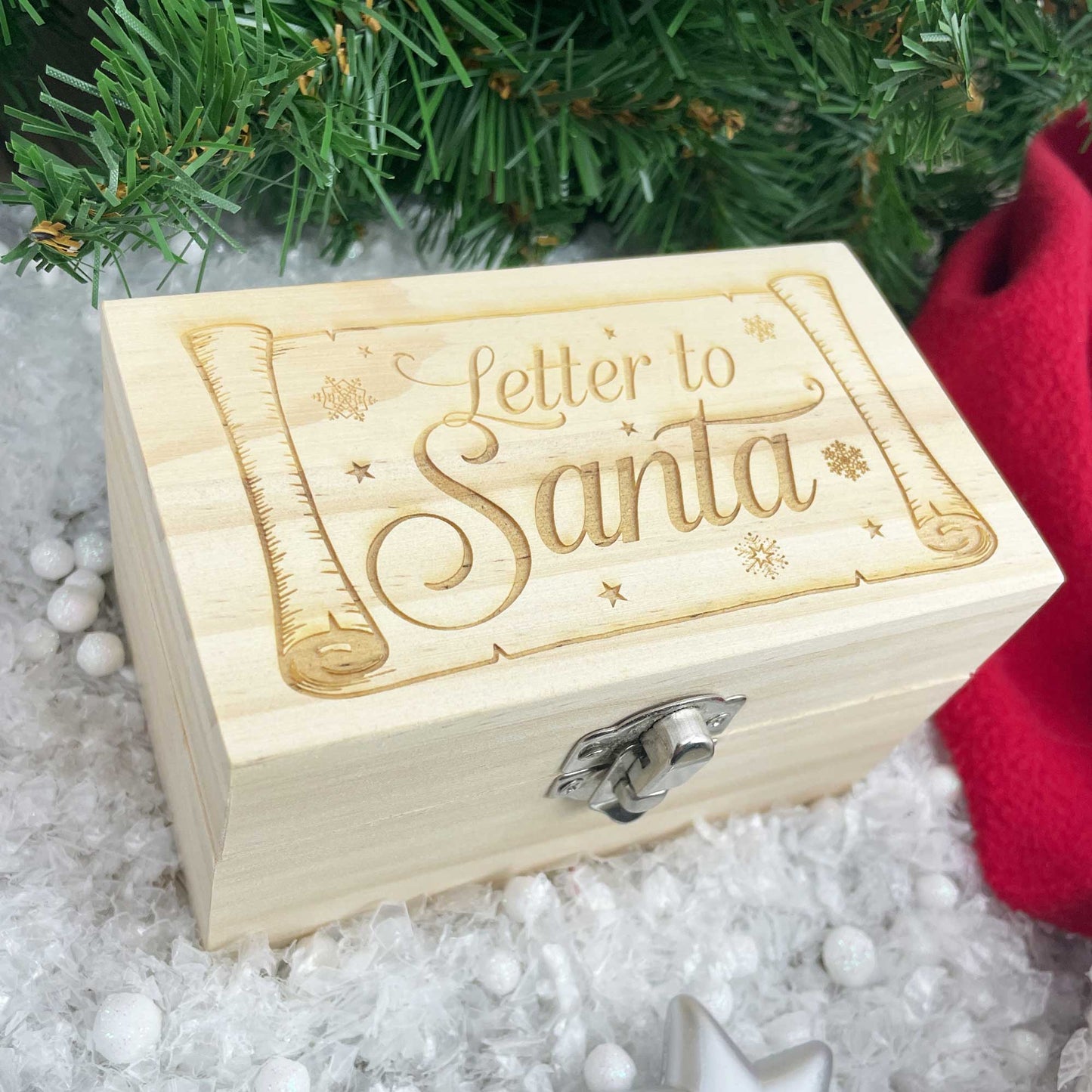 Scroll Letter To Santa Box