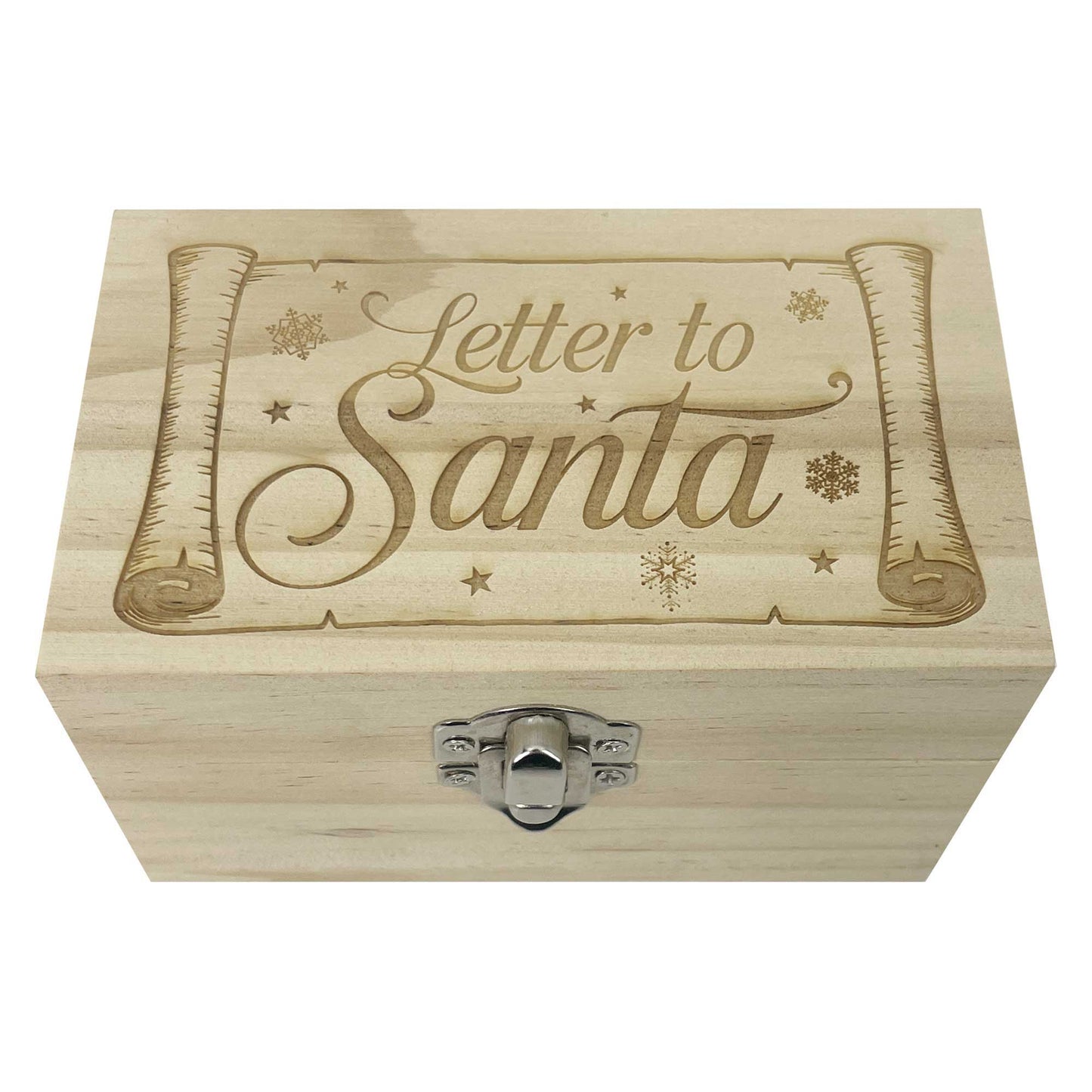 Scroll Letter To Santa Box