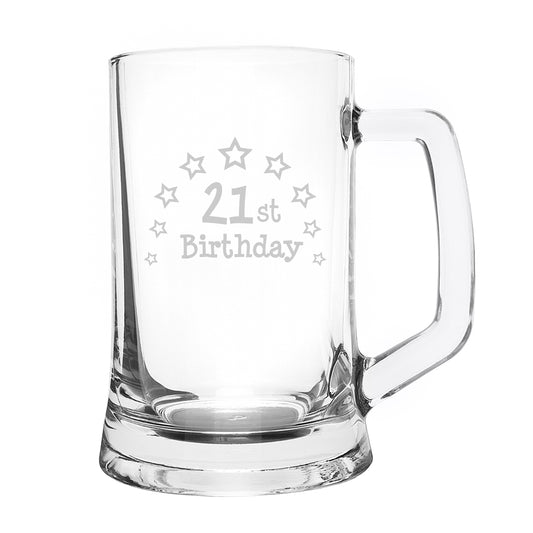 21st Birthday Stern Tankard