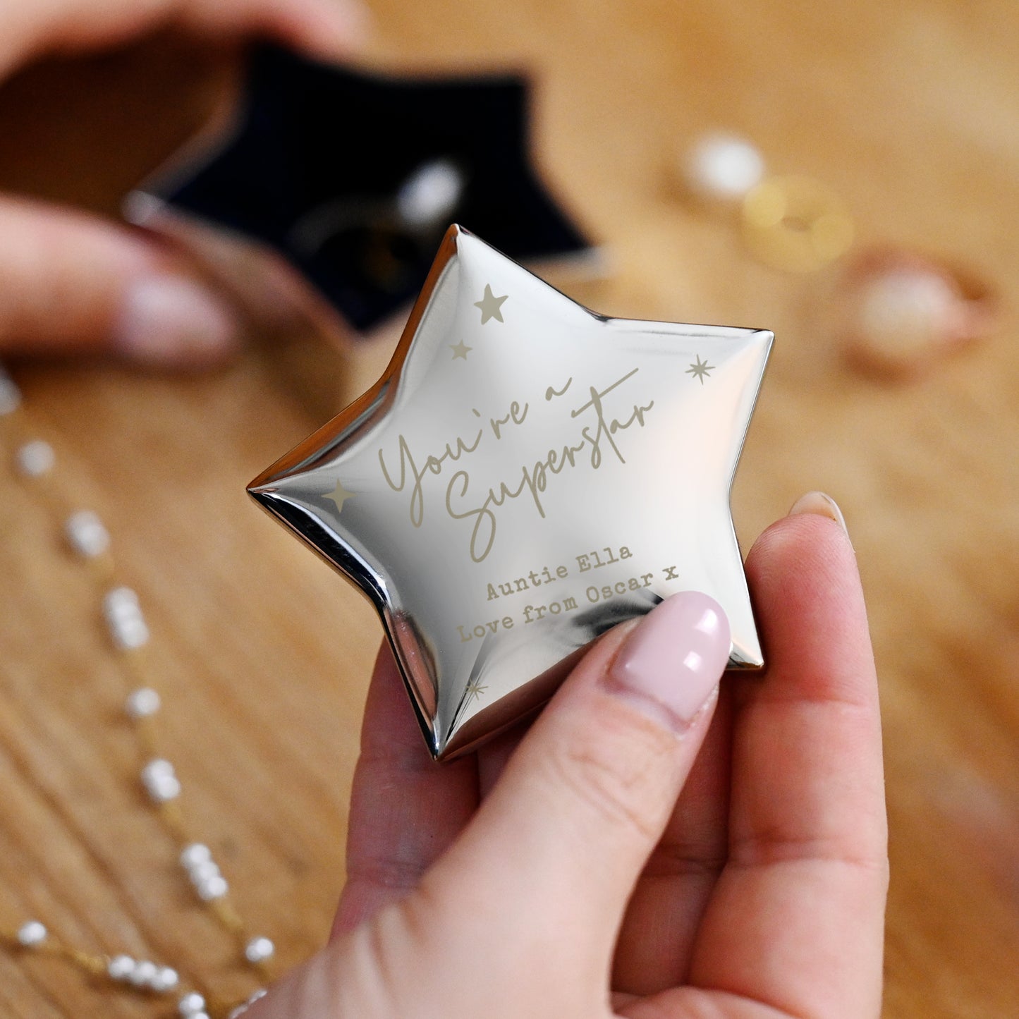 Personalised Youre a Superstar Trinket Box