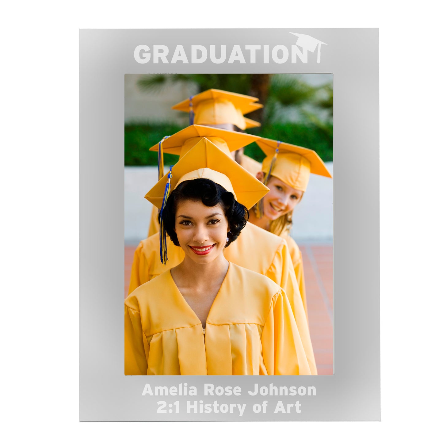 Personalised Graduation 5x7 Silver Photo Frame