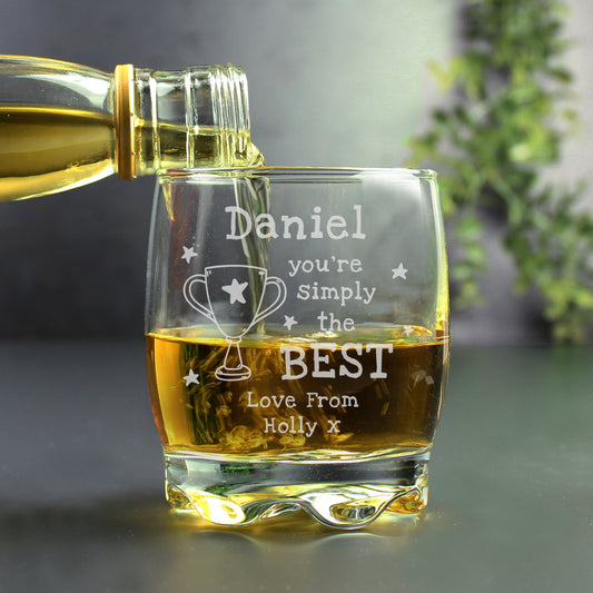 Personalised Simply The Best Tumbler