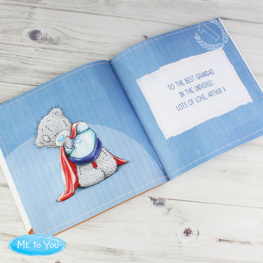 Personalised Me to You For Him Super Hero Poem Book