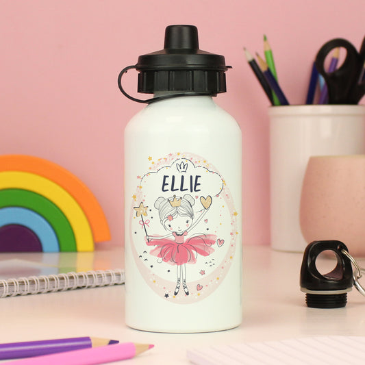 Personalised Princess Ballerina Drinks Bottle
