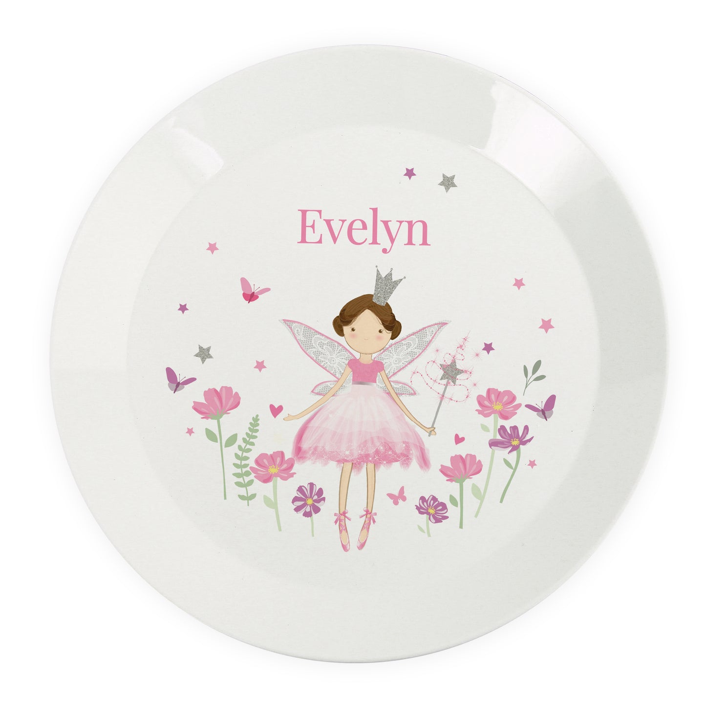Personalised Fairy Princess Plate