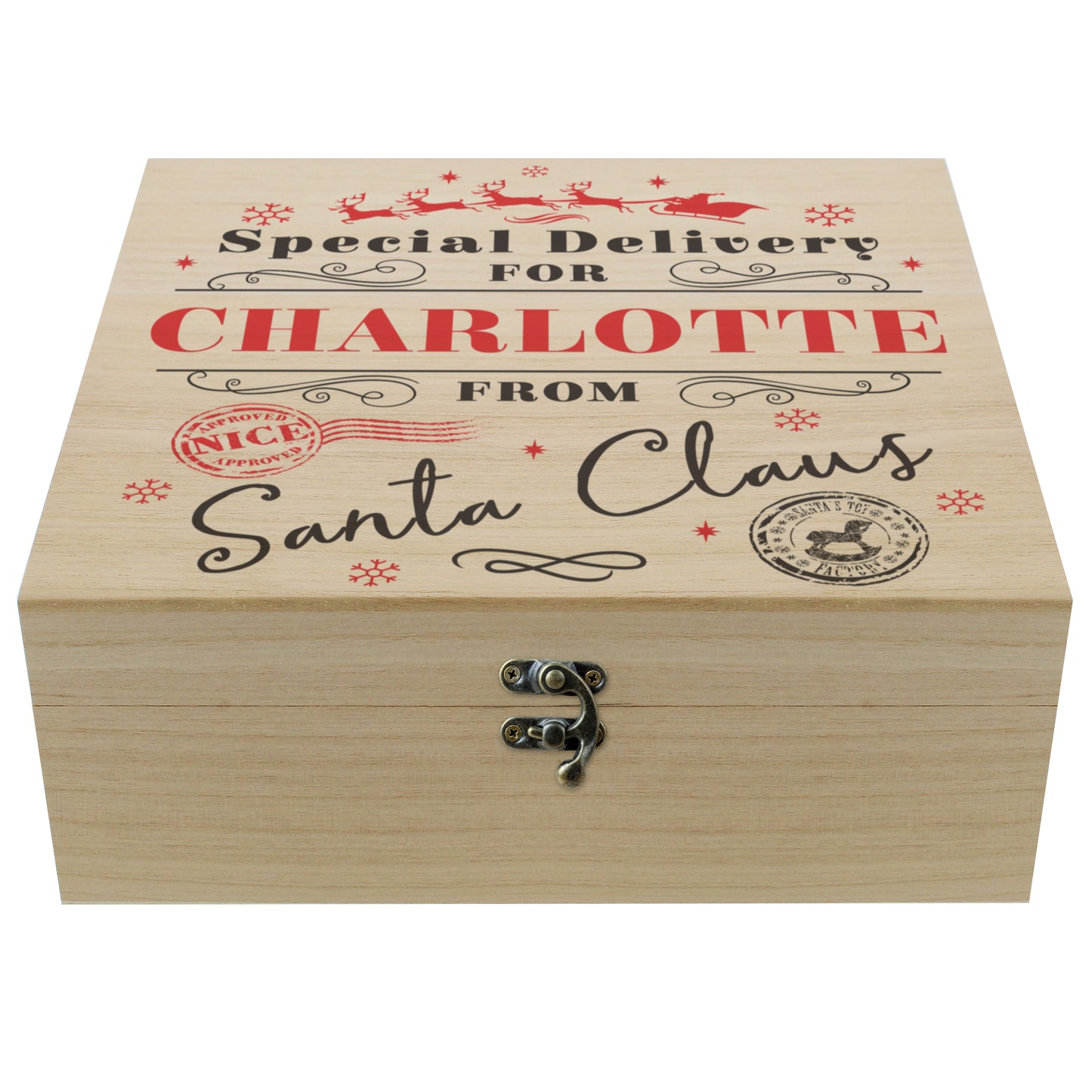 Personalised Special Delivery Christmas Eve Box