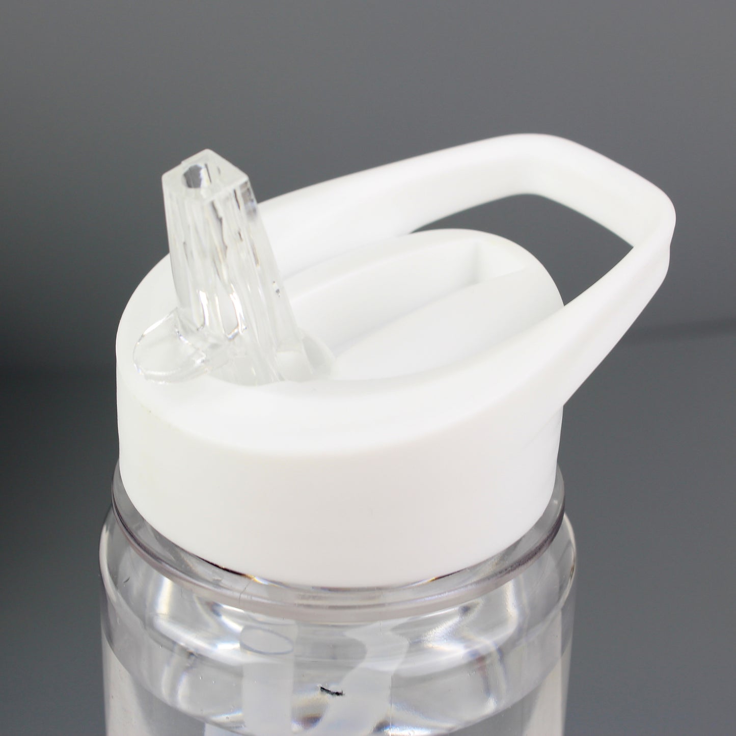 Personalised Black Hydration Tracker Water Bottle
