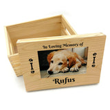 Personalised Pet Photo Memory or Memorial Box