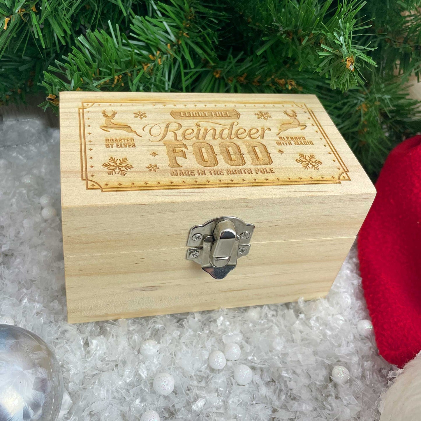 Roasted By Elves Reindeer Food Box