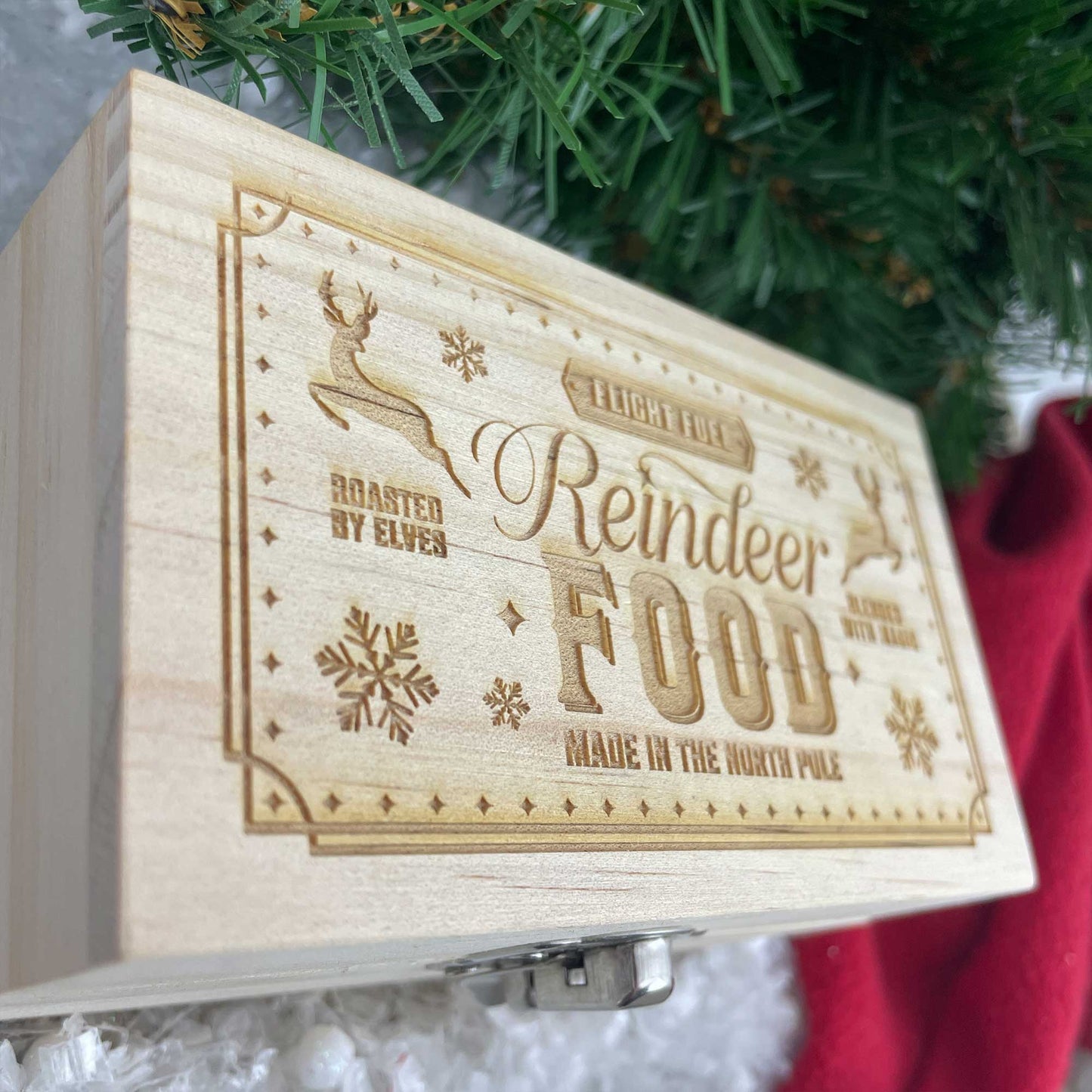 Roasted By Elves Reindeer Food Box