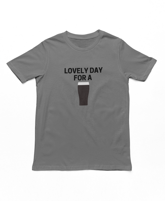 Lovely Day For A Stout Adults T-Shirt