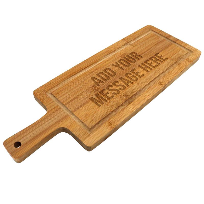 Personalised Bamboo Chopping Board Any Message Chopping Board Always Personal 