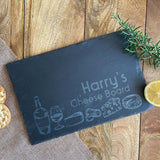 Personalised Rectangle Slate Cheese Board Chopping Board Always Personal 