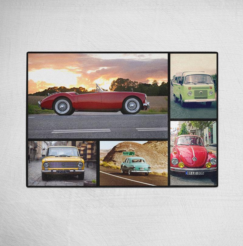 Personalised Photo Collage Glass Chopping Board Chopping Board Always Personal