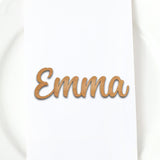 Custom Wedding Place Names - Elegant Cursive Script - Personalised Wood or Acrylic Options