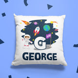 Personalised Name Space Cushion - Kids / Childrens Bedroom Cushion Always Personal 