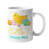 Personalised Easter Mug Easter Egg and Chick Design Mug Always Personal 