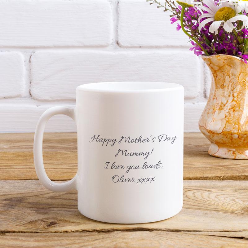 Personalised First Mother's Day Mug Any Message Mug Always Personal 