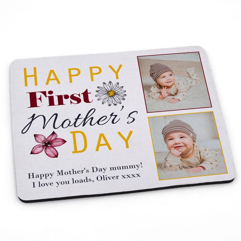 Personalised First Mother's Day Photo Mousemat Mousemat Always Personal