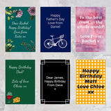Personalised Gift Note Multiple Styles and Colours Gift Message Always Personal 