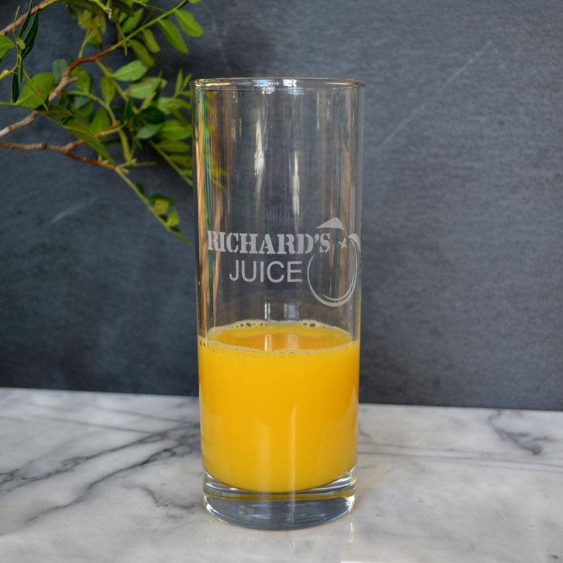 Personalised Juice Glass Engraved Name Glass Always Personal 