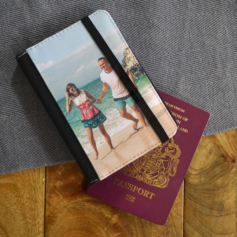 Personalised Photo Passport Holder Passport Holder Always Personal 