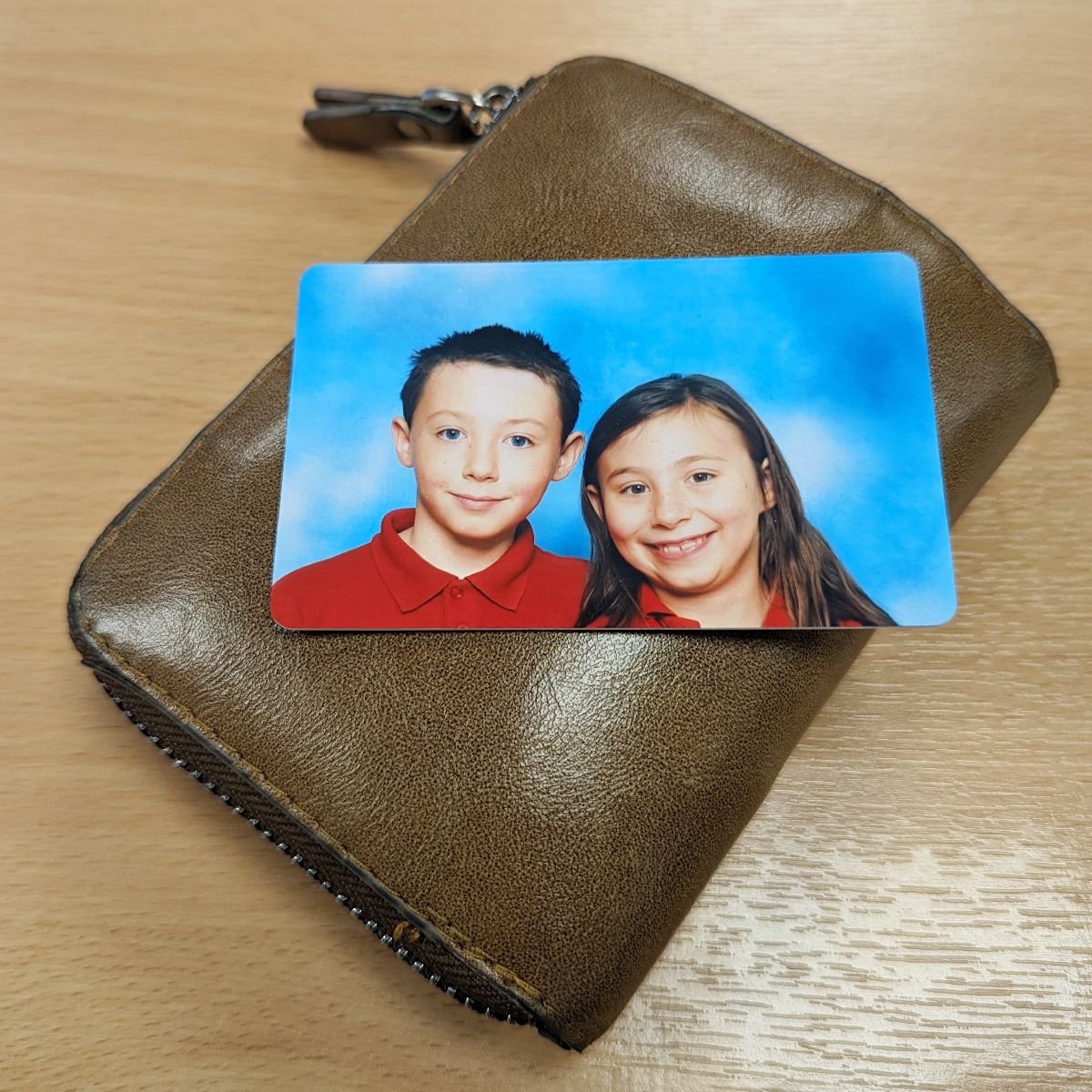 Personalised Printed Photo Credit Card Size Plastic - Ideal for Wallet or Purse
