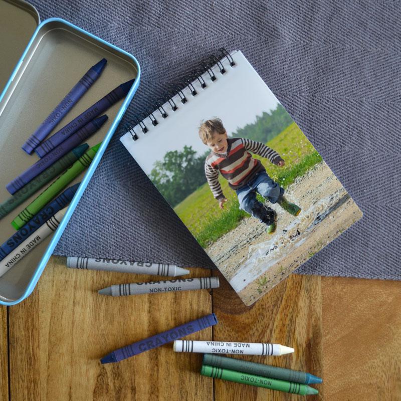 Personalised Spiral Notepad A6 With Photo Cover Note Book Always Personal 