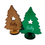 Free Standing Christmas Decorations Personalised with Any Name