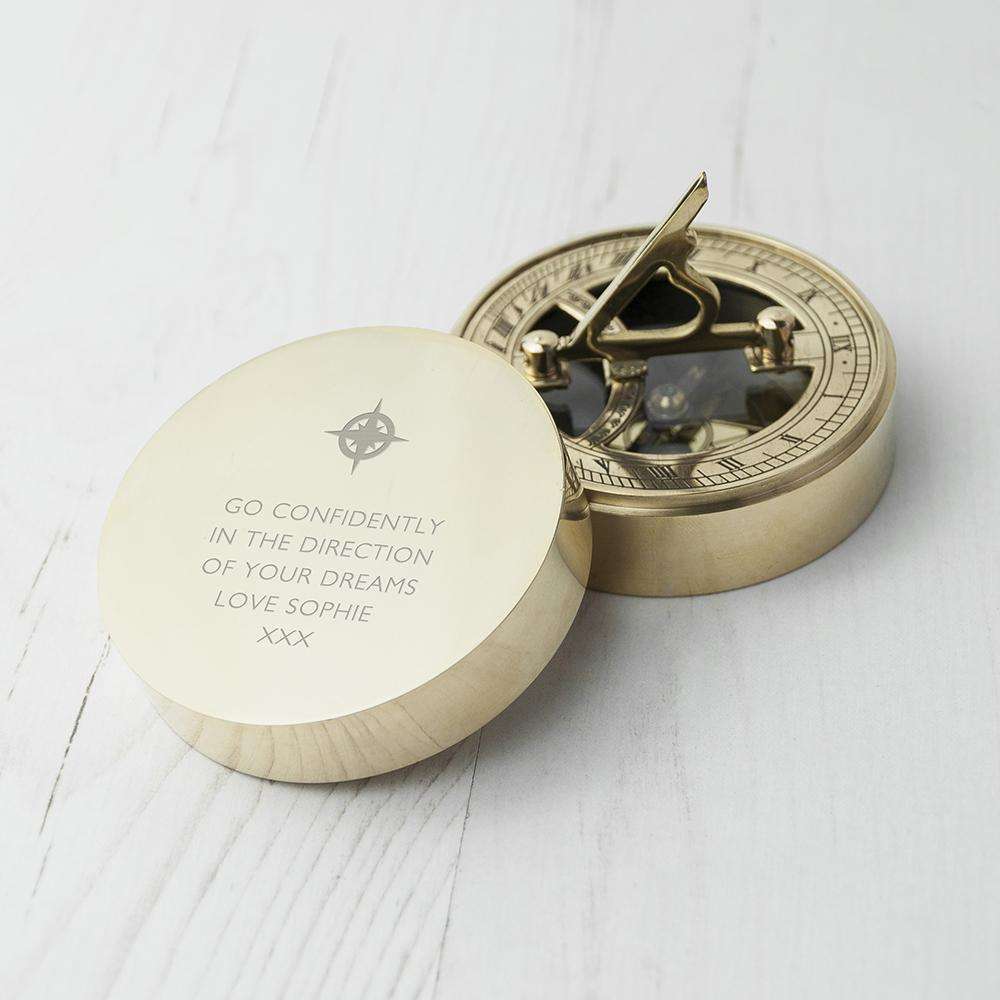 Iconic Adventurer's Sundial Compass Accessories Treat