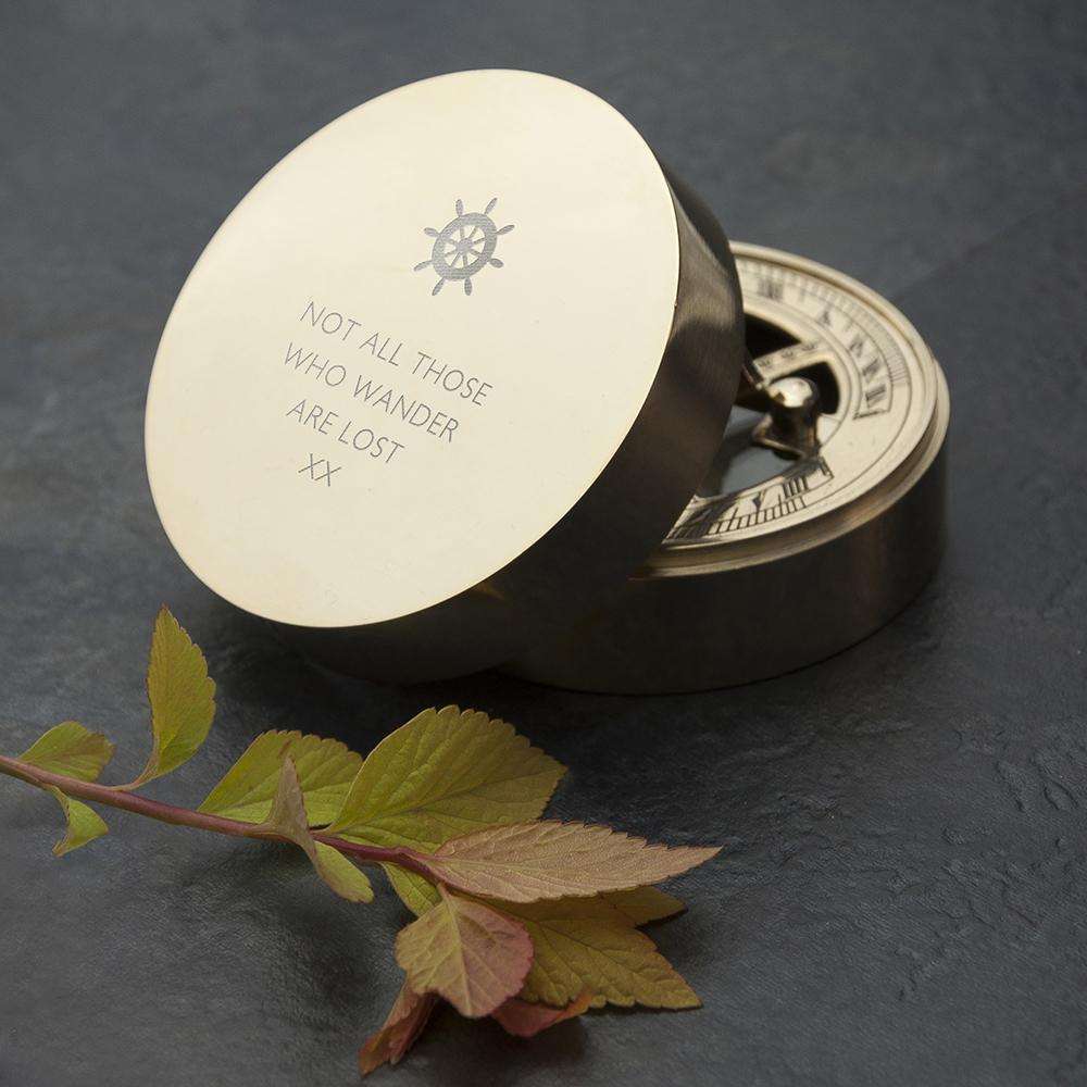 Iconic Adventurer's Sundial Compass Accessories Treat
