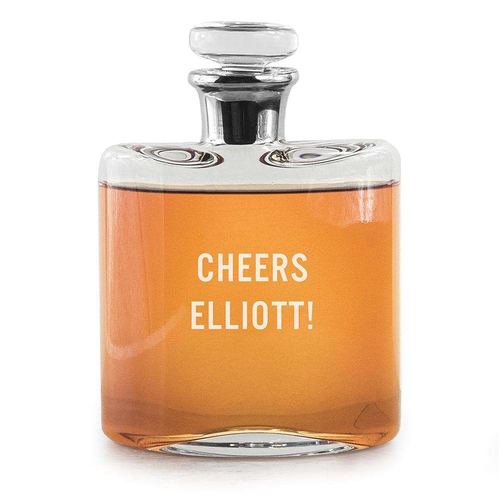 LSA Personalised Platinum Necked Decanter Glassware Treat