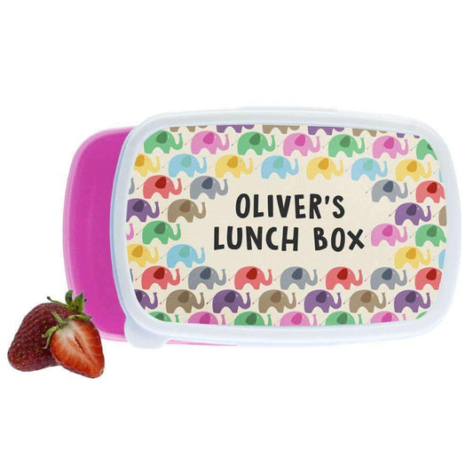 Patchwork Elephants Lunch Box Lunch Box Treat