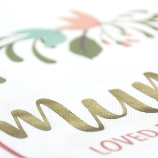 Personalised Floral Wreath Cushion Cover Cushion Treat