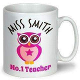 Personalised Owl Teacher Mug Mug Always Personal 