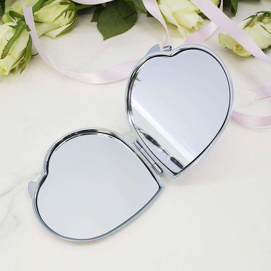 You're Gorgeous! Personalised Heart Compact Mirror Accessories Treat