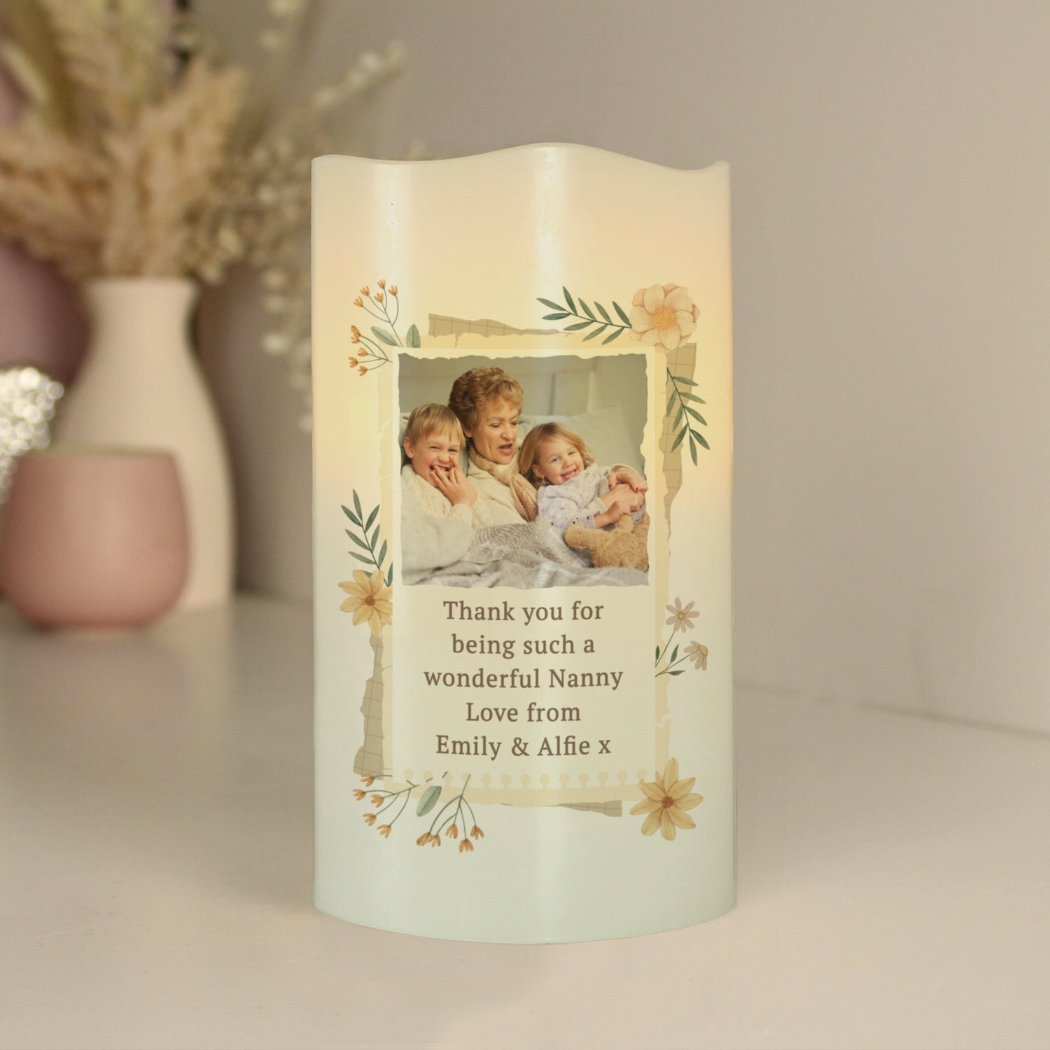 Personalised LED Candles