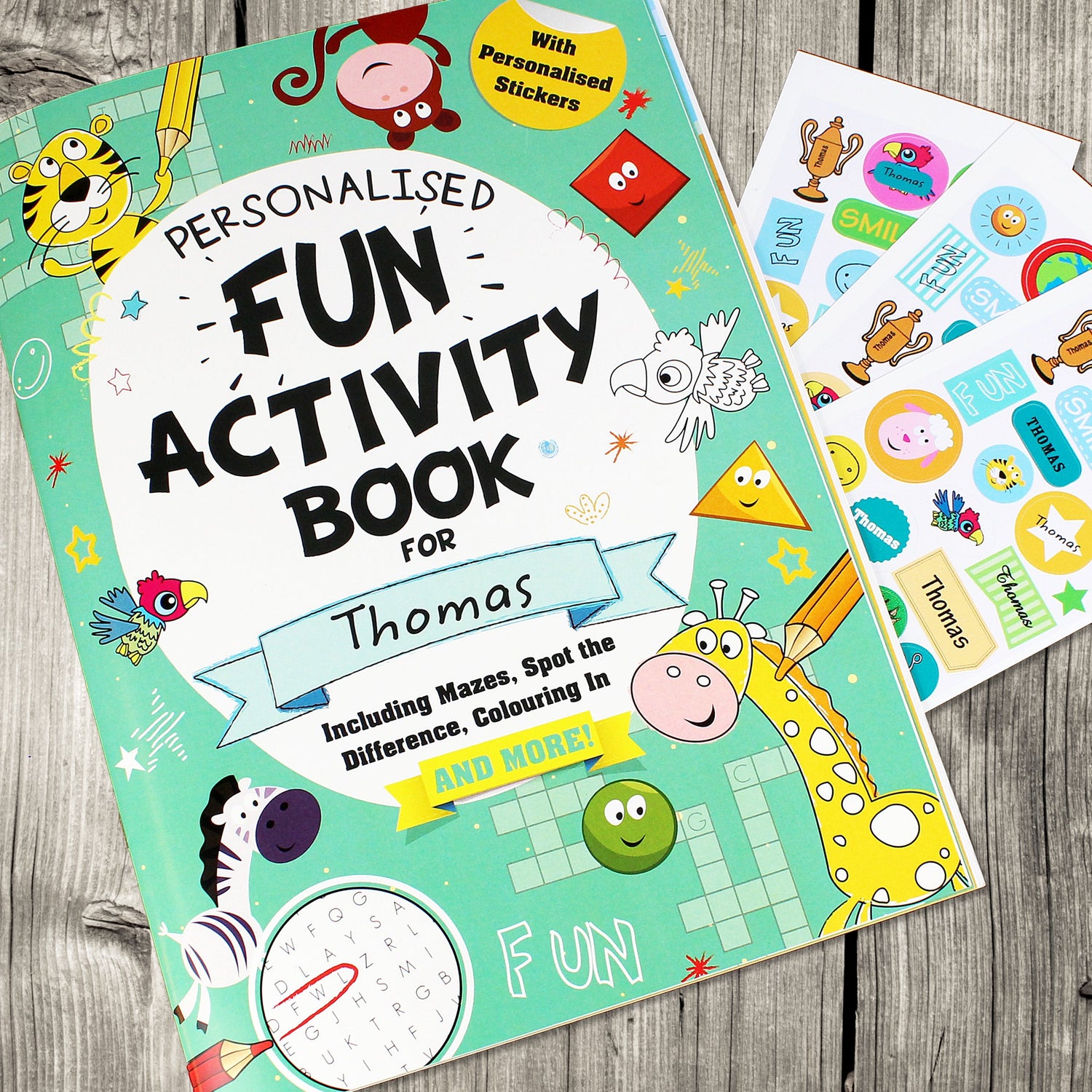 Personalised Activity Books