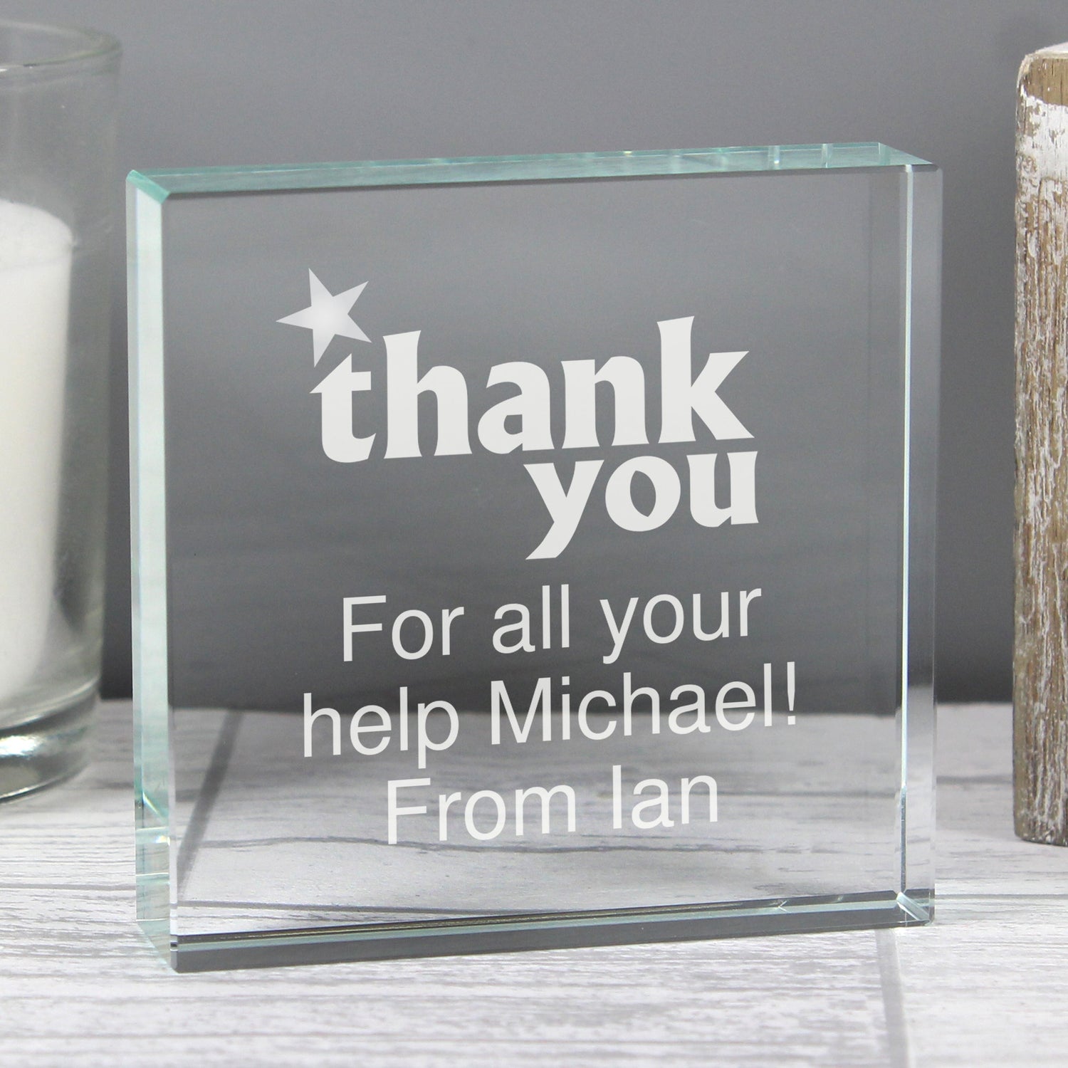 Personalised Thank You Gifts